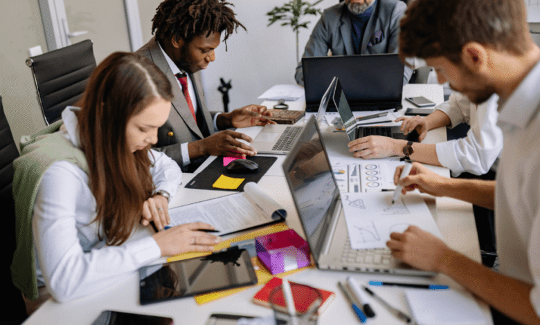 What does the work process look like at Demo Leaders?