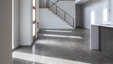 The Lasting Appeal of a Burnished Concrete Floor