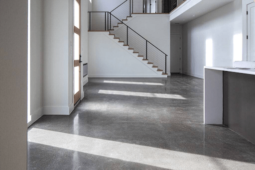 The Lasting Appeal of a Burnished Concrete Floor