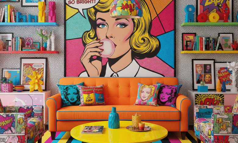 Modern Pop Art Interior Design: A Simple Guide for Stylish Homes