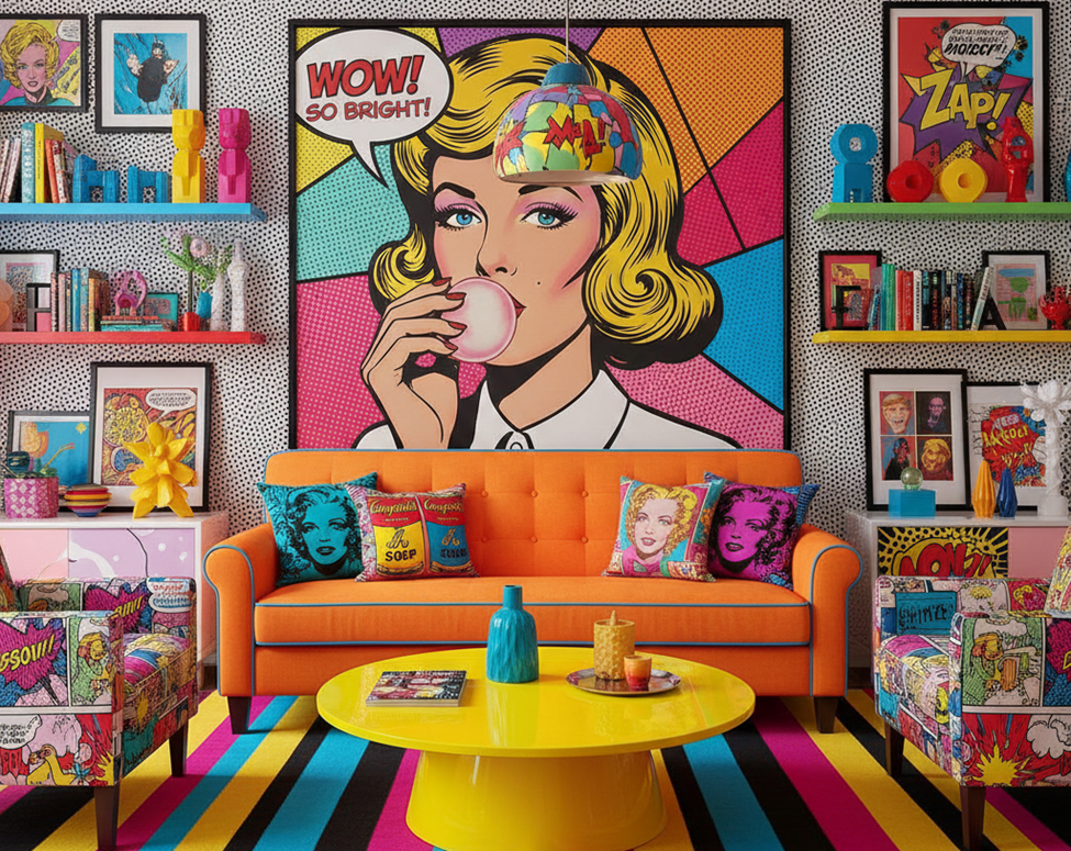 Modern Pop Art Interior Design: A Simple Guide for Stylish Homes ...