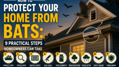 How to Protect Your Home From Bats: 9 Practical Steps Homeowners Can Take